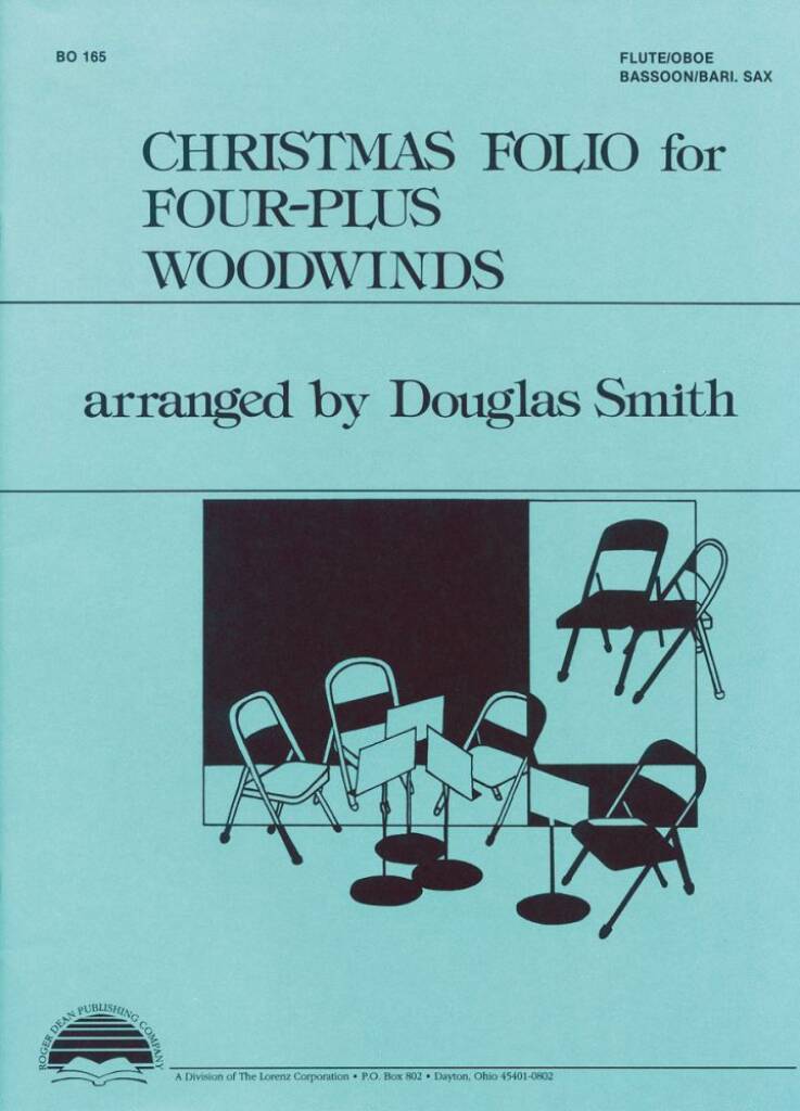 Christmas Folio For Four-Plus Woodwinds